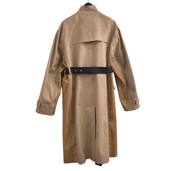 CÉLINE MACKINTOSH WATERPROOF COTTON BELTED TRENCH COAT SIZE 34 BY PHOEBE PHILO - Picture 6 of 16